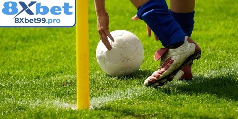 Ví dụ minh họa cho kèo góc 8xbet