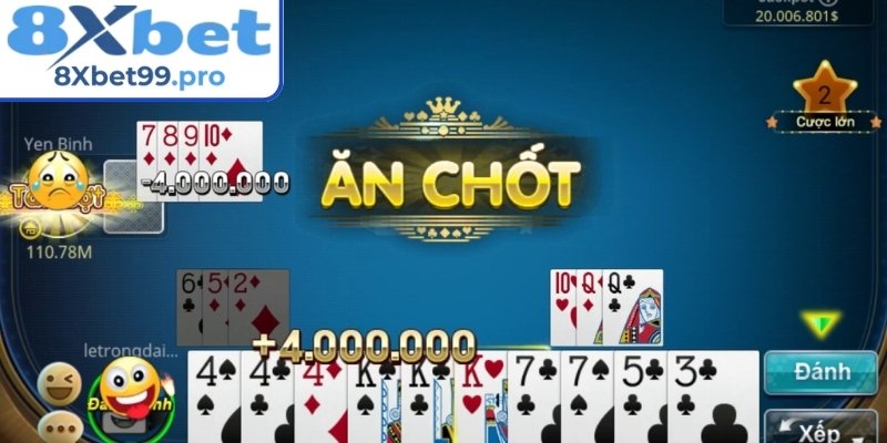 Cách ăn bài và tạo Phỏm 8xbet