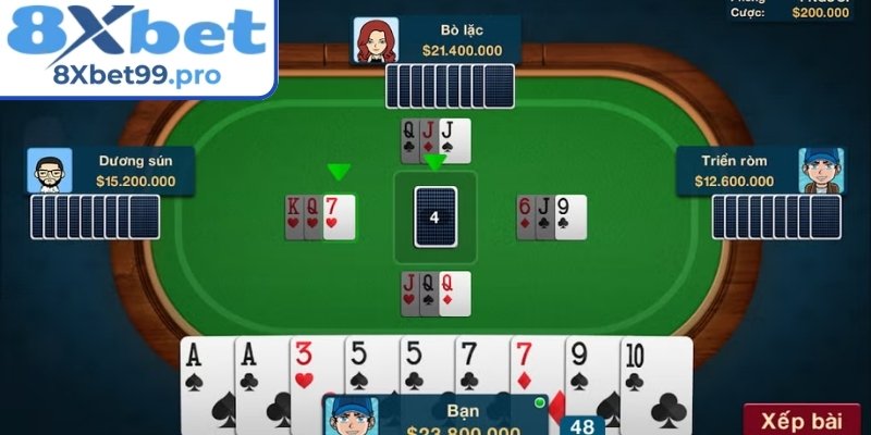 Quy luật đánh Phỏm 8xbet trực tuyến